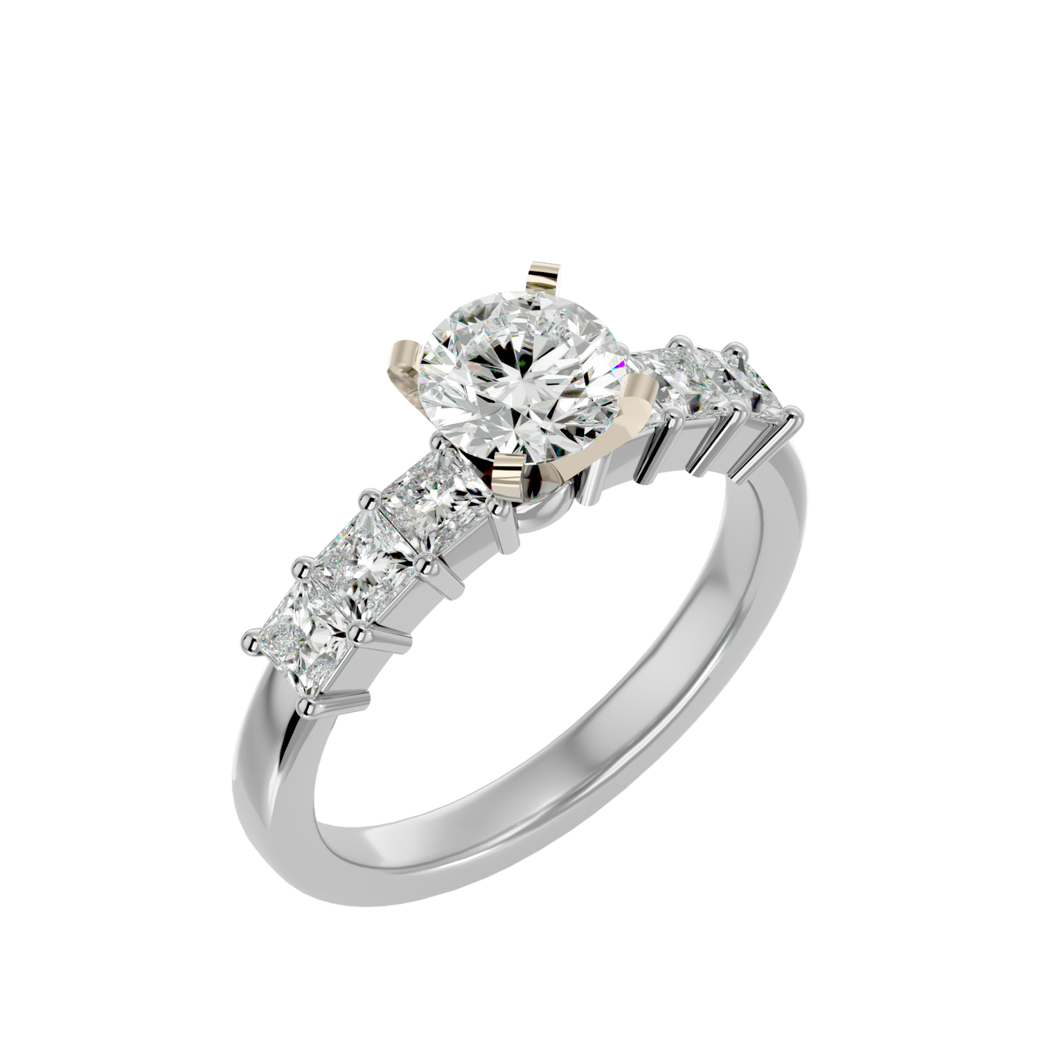 Elenora Diamond Solitaire Ladies Ring