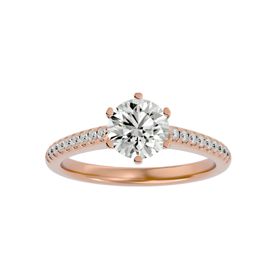 Evianna Diamond Solitaire Ladies Ring