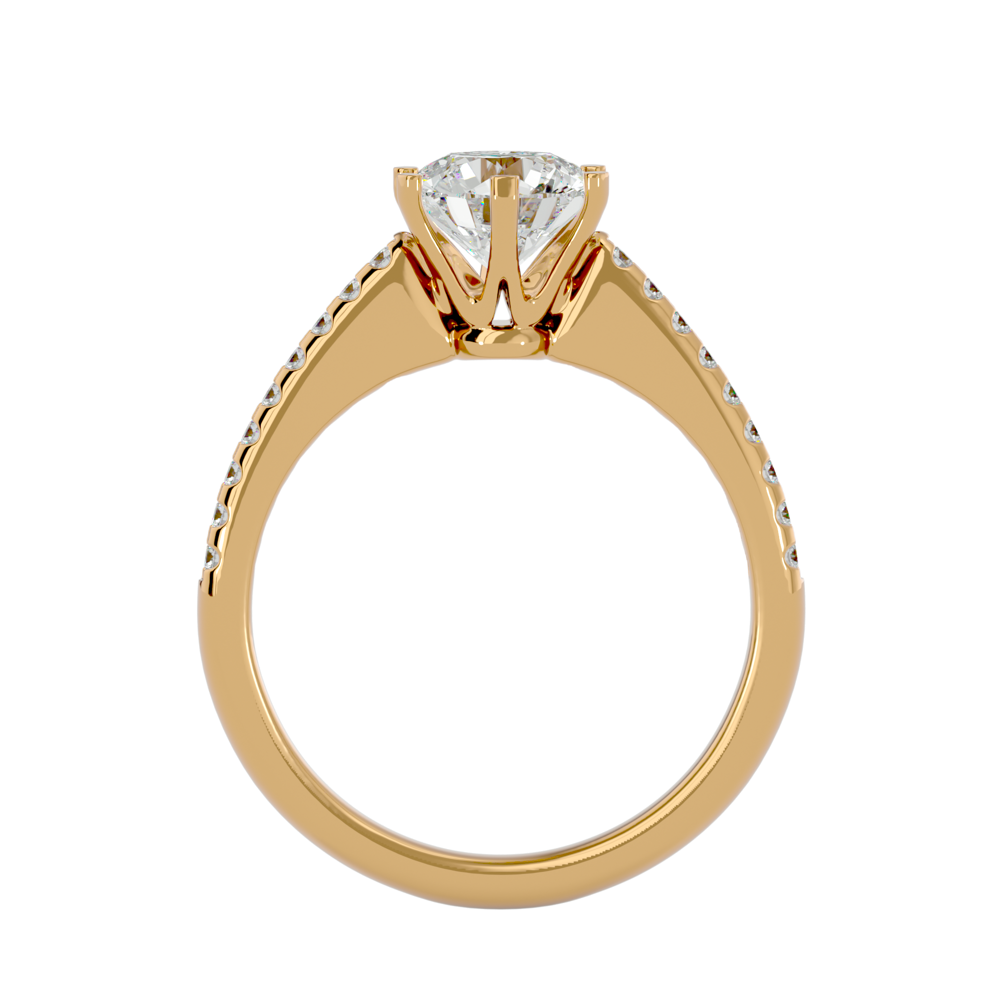 Evianna Diamond Solitaire Ladies Ring