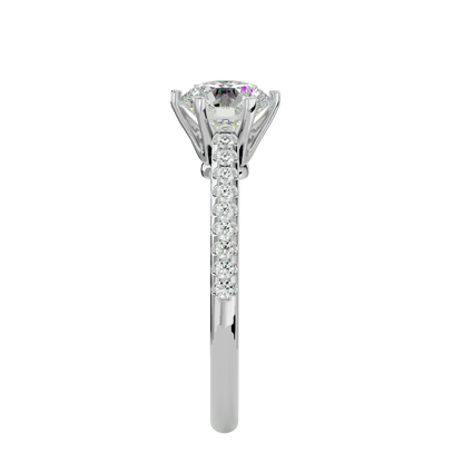 Evianna Diamond Solitaire Ladies Ring