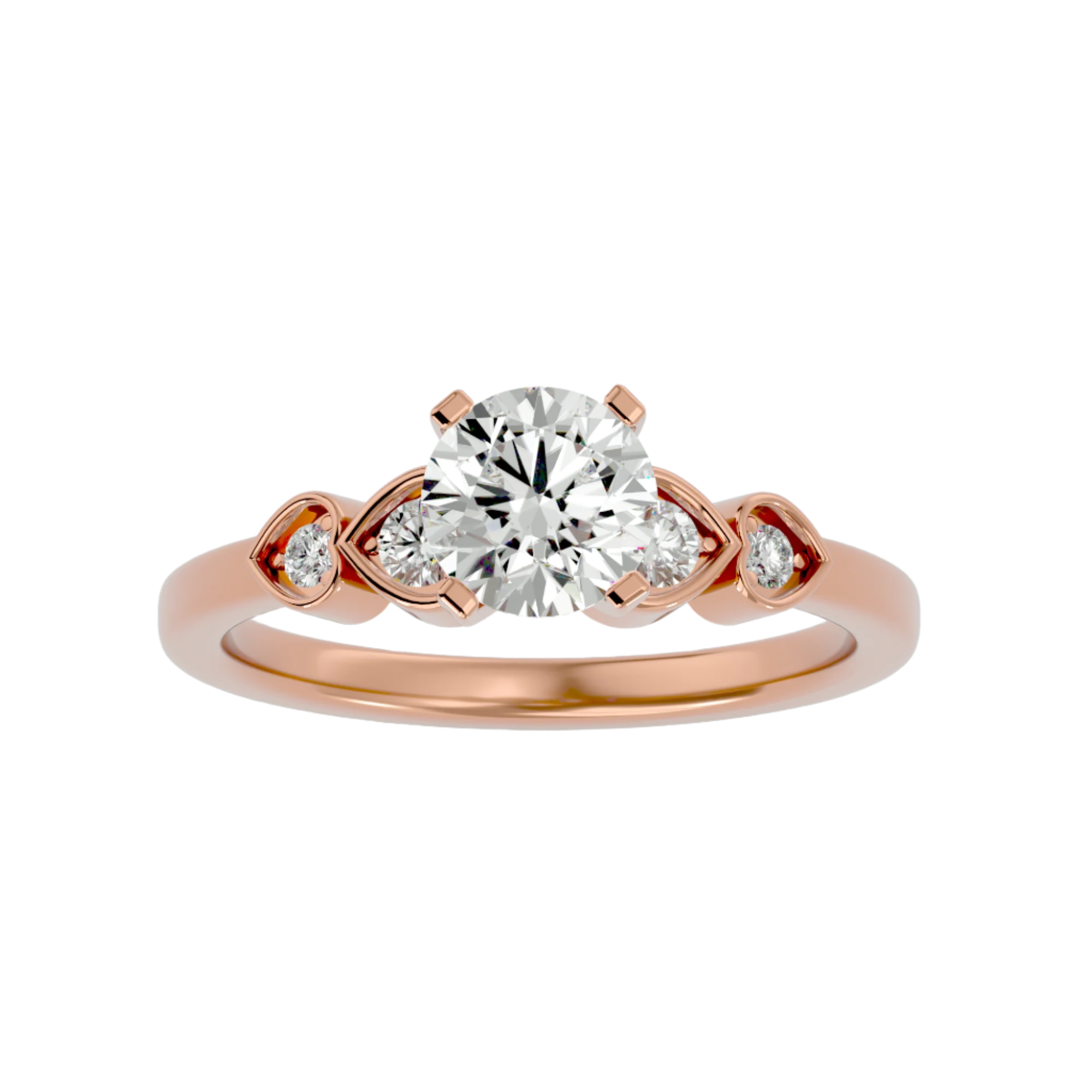 Gabriella Diamond Solitaire Ladies Ring