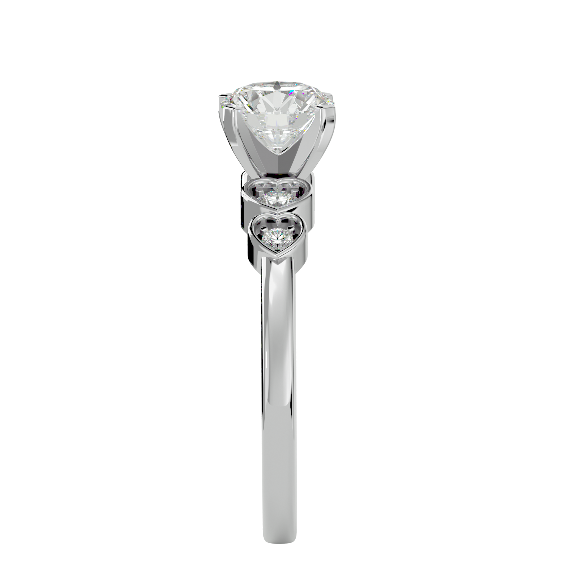 Gabriella Diamond Solitaire Ladies Ring