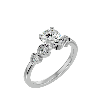 Gabriella Diamond Solitaire Ladies Ring