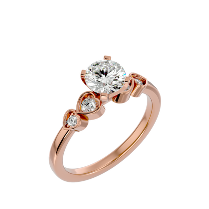 Gabriella Diamond Solitaire Ladies Ring