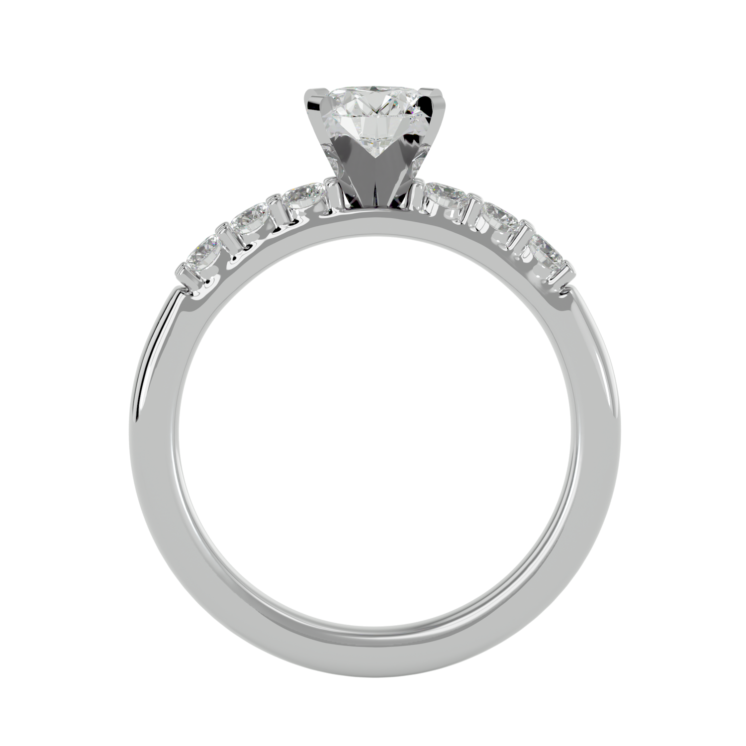 Gwyneth Diamond Solitaire Ladies Ring