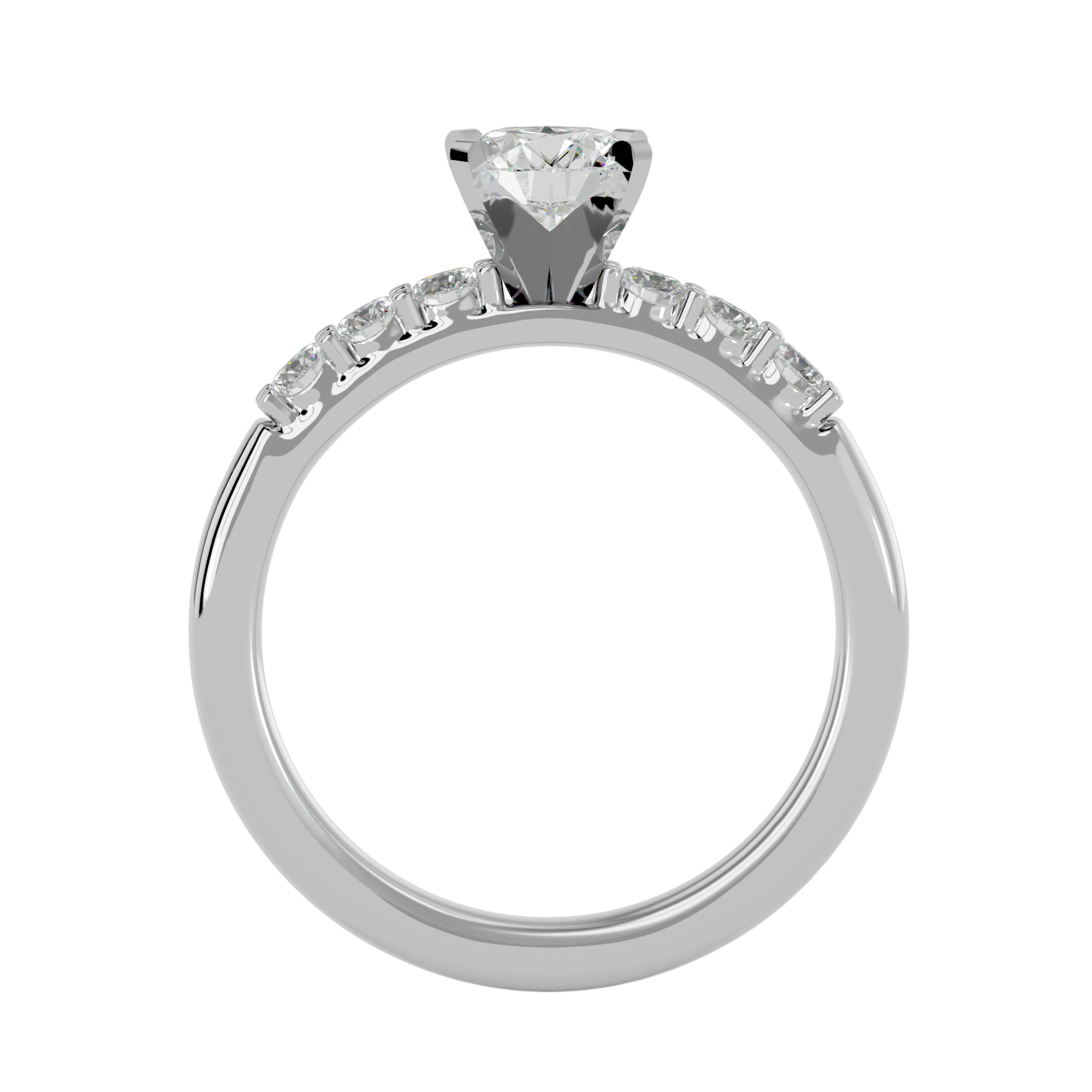 Gwyneth Diamond Solitaire Ladies Ring