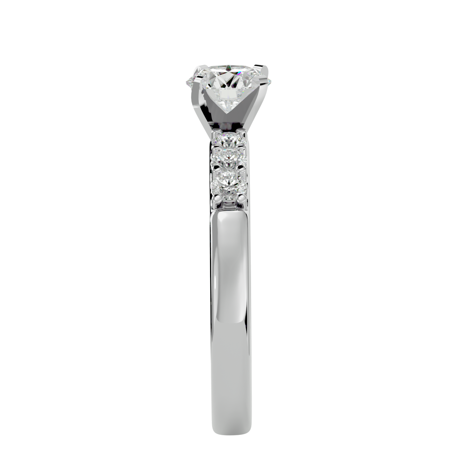 Gwyneth Diamond Solitaire Ladies Ring