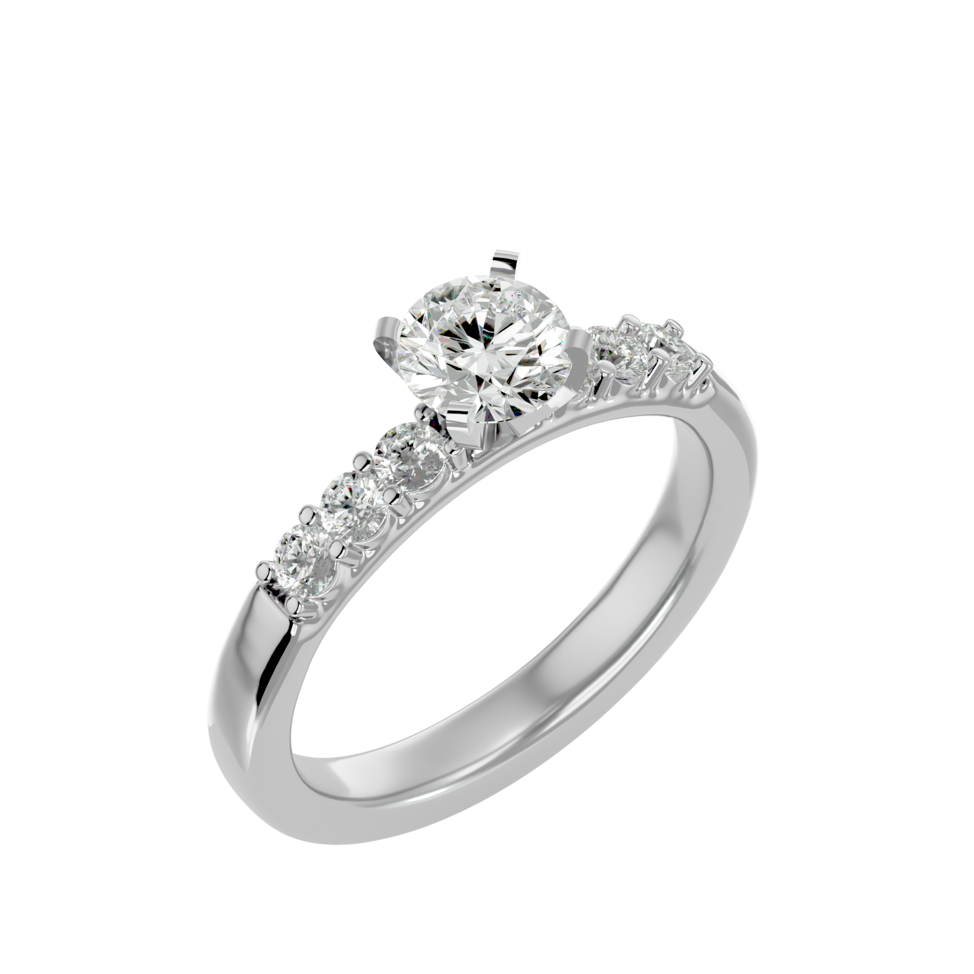 Gwyneth Diamond Solitaire Ladies Ring