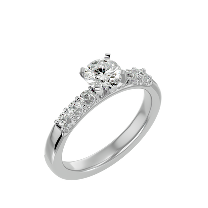 Gwyneth Diamond Solitaire Ladies Ring