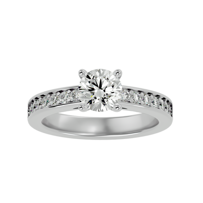 Kyra Diamond Solitaire Ladies Ring