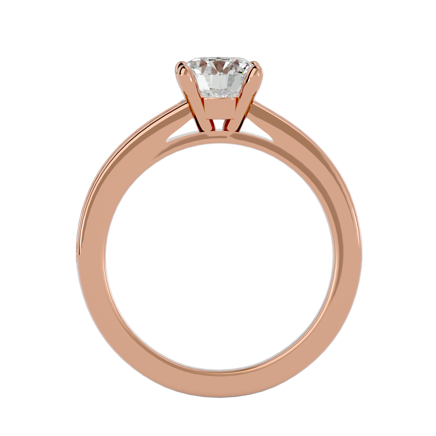 Kyra Diamond Solitaire Ladies Ring