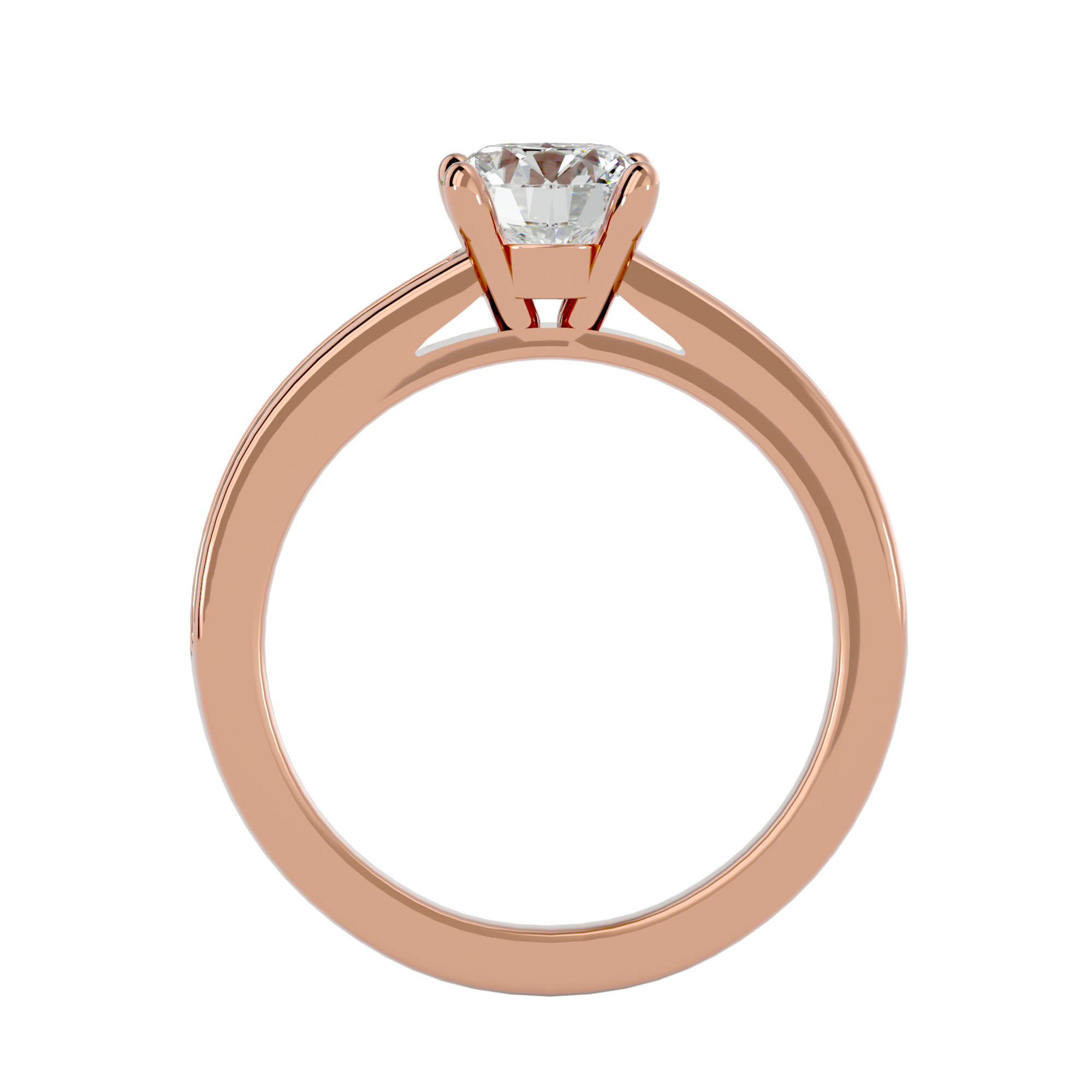 Kyra Diamond Solitaire Ladies Ring