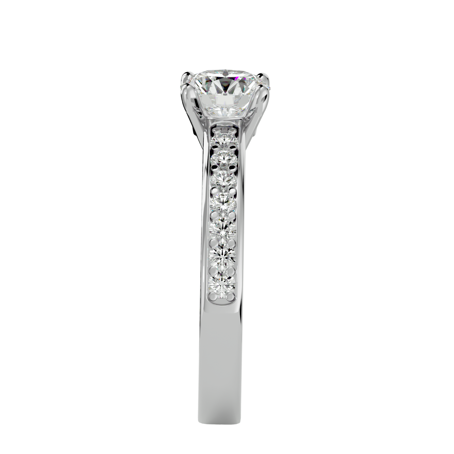 Kyra Diamond Solitaire Ladies Ring