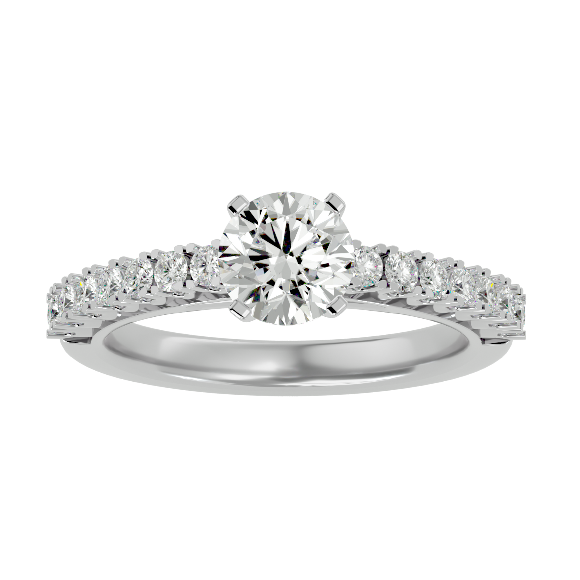 Erin Diamond Solitaire Ladies Ring