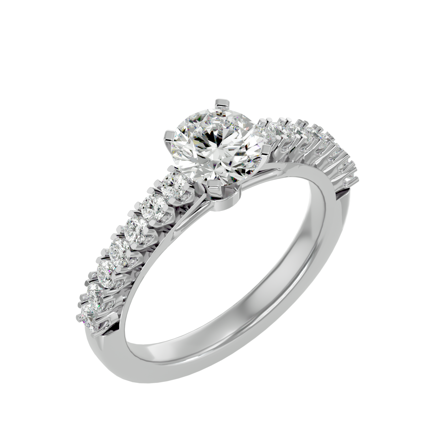 Erin Diamond Solitaire Ladies Ring