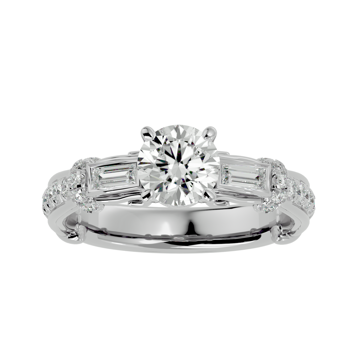 Logan Diamond Solitaire Ladies Ring