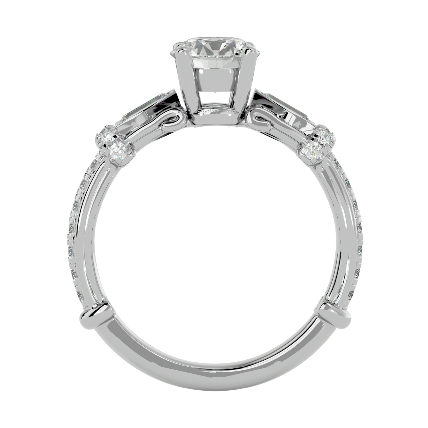 Logan Diamond Solitaire Ladies Ring