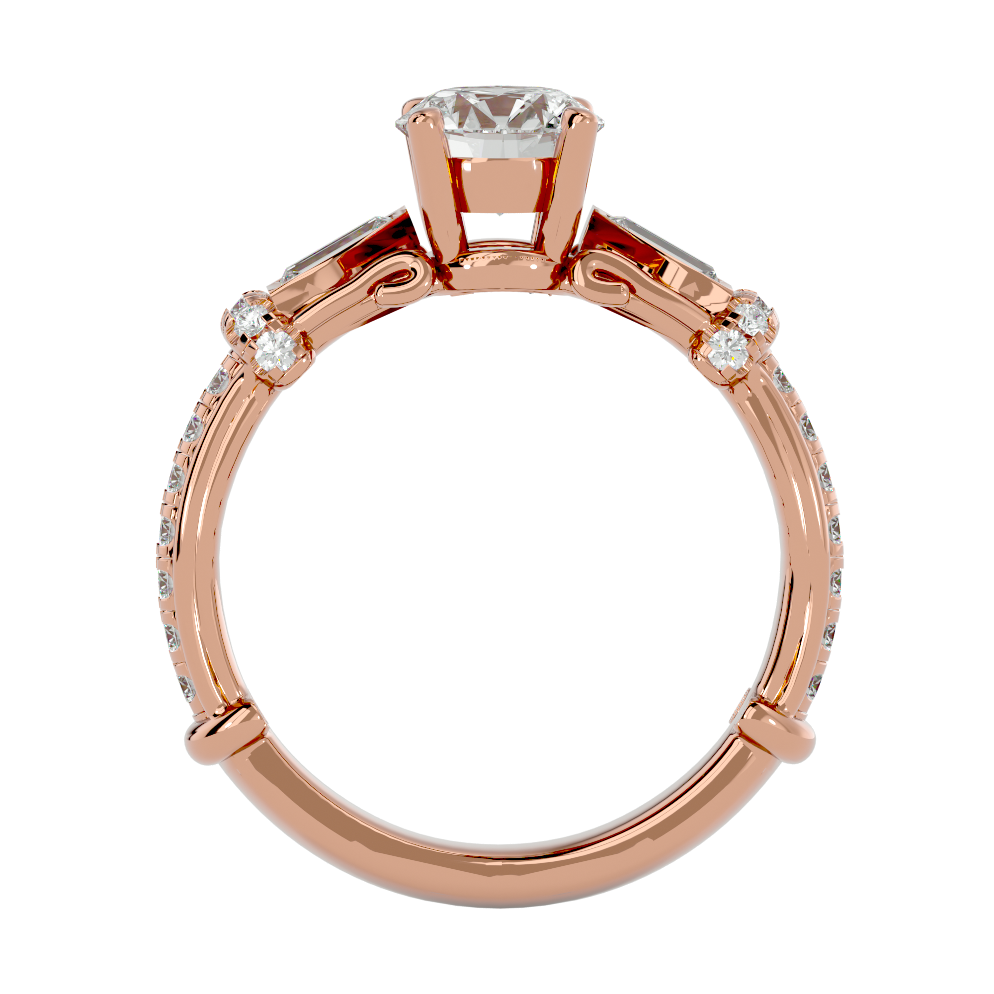 Logan Diamond Solitaire Ladies Ring