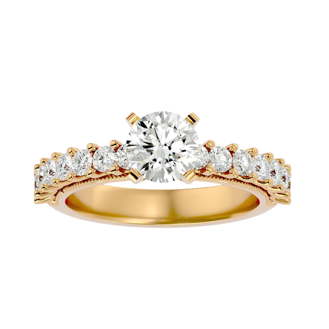 Ellis Diamond Solitaire Ladies Ring