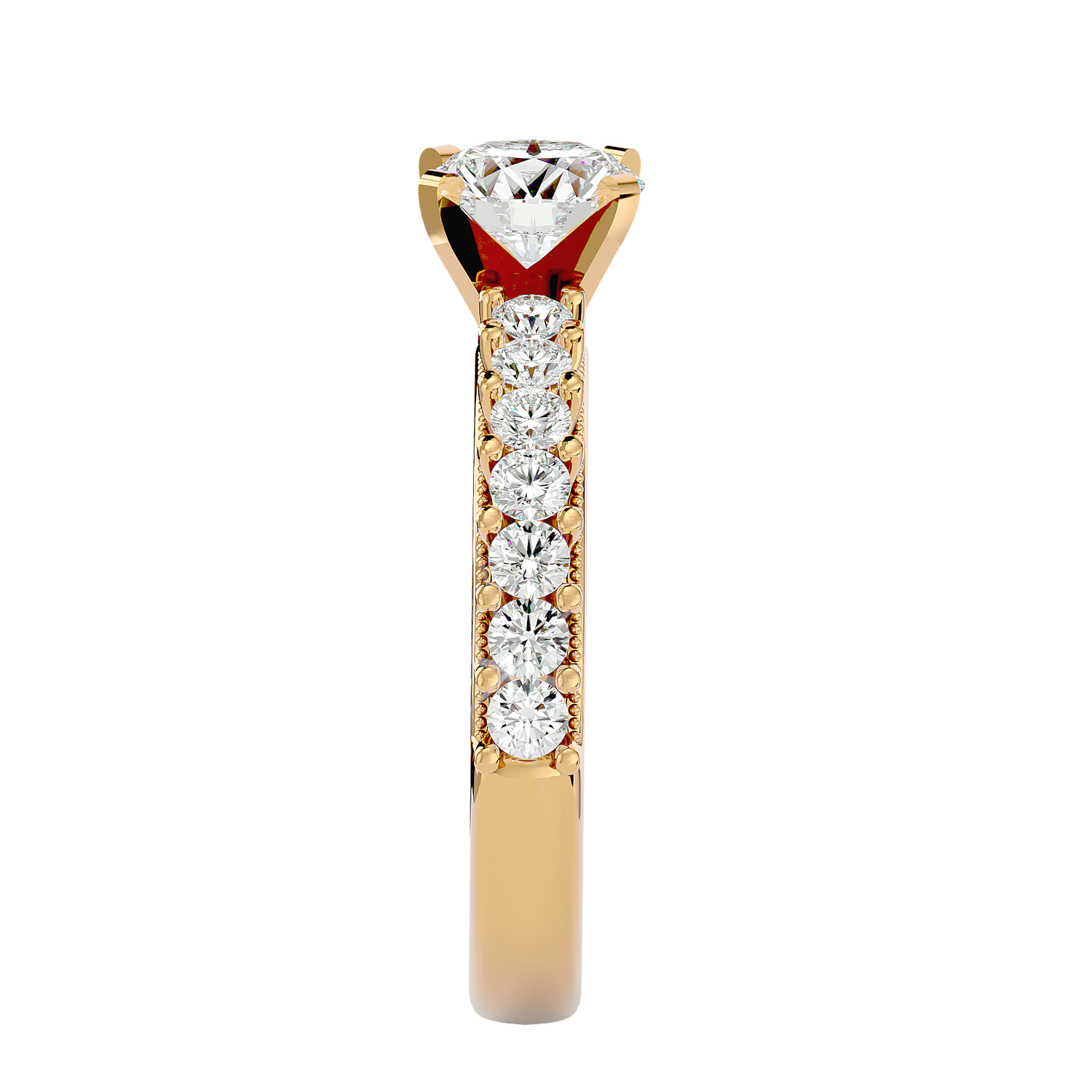 Ellis Diamond Solitaire Ladies Ring