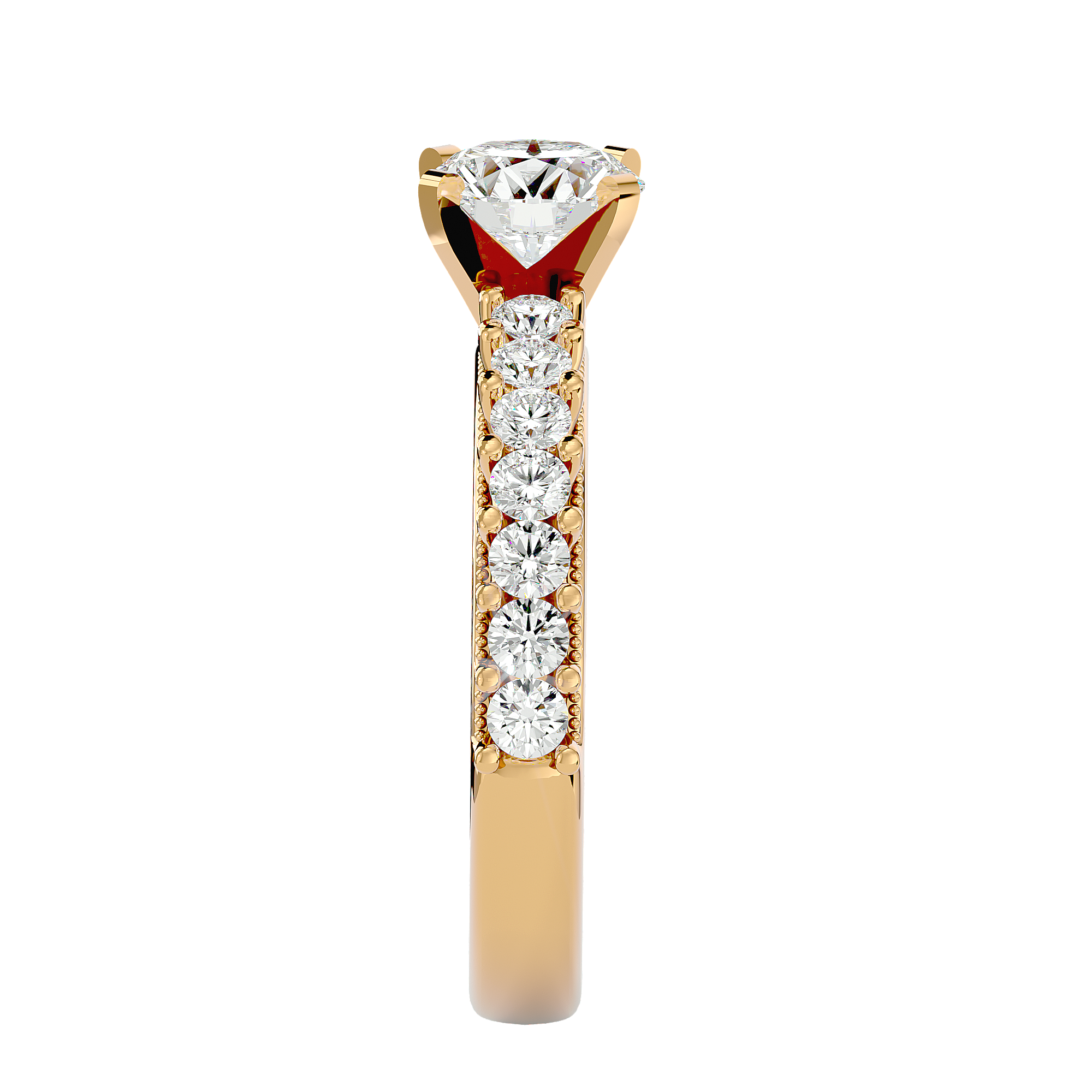 Ellis Diamond Solitaire Ladies Ring