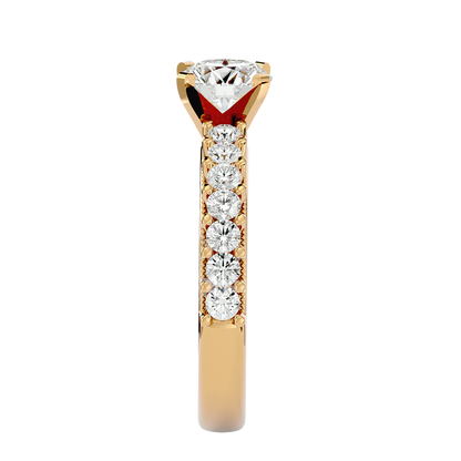 Ellis Diamond Solitaire Ladies Ring