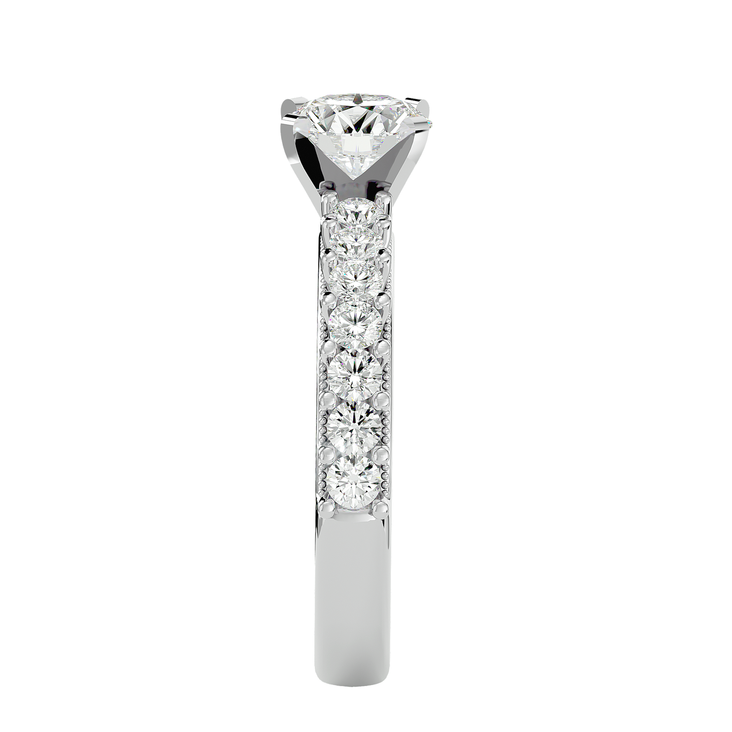 Ellis Diamond Solitaire Ladies Ring