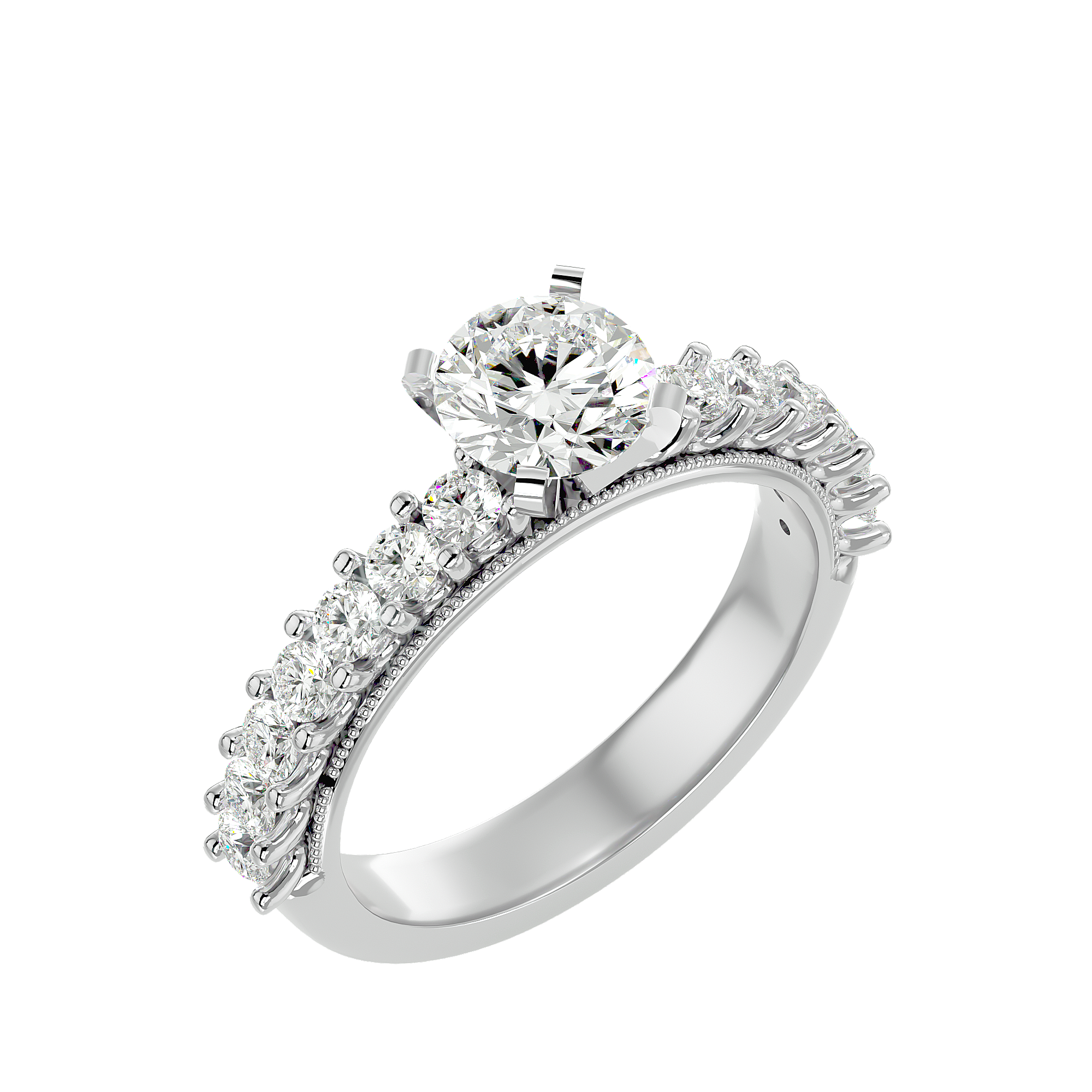 Ellis Diamond Solitaire Ladies Ring