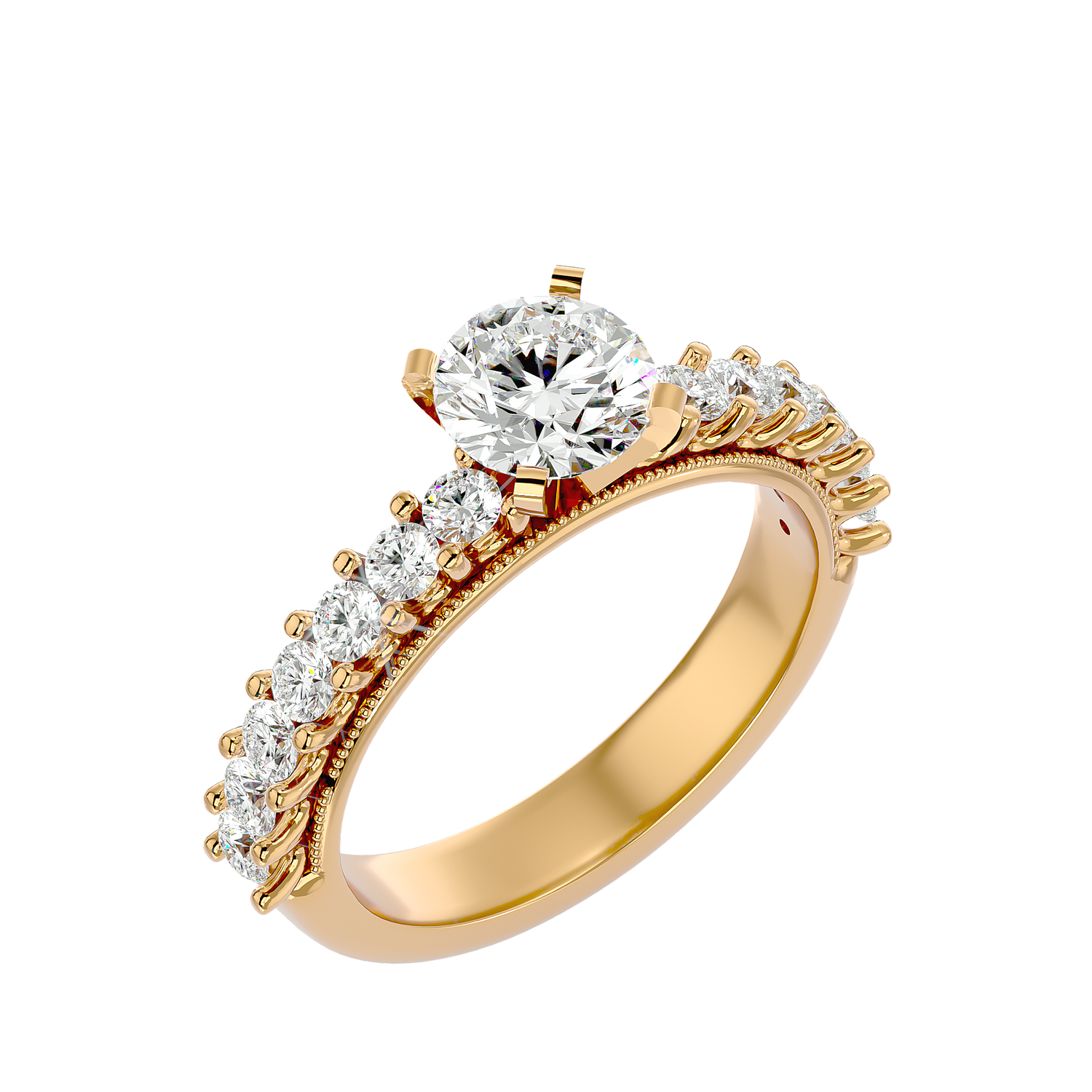 Ellis Diamond Solitaire Ladies Ring