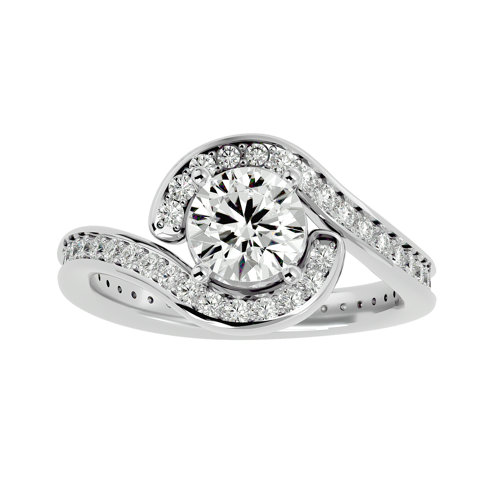 Lauren Diamond Halo Ring