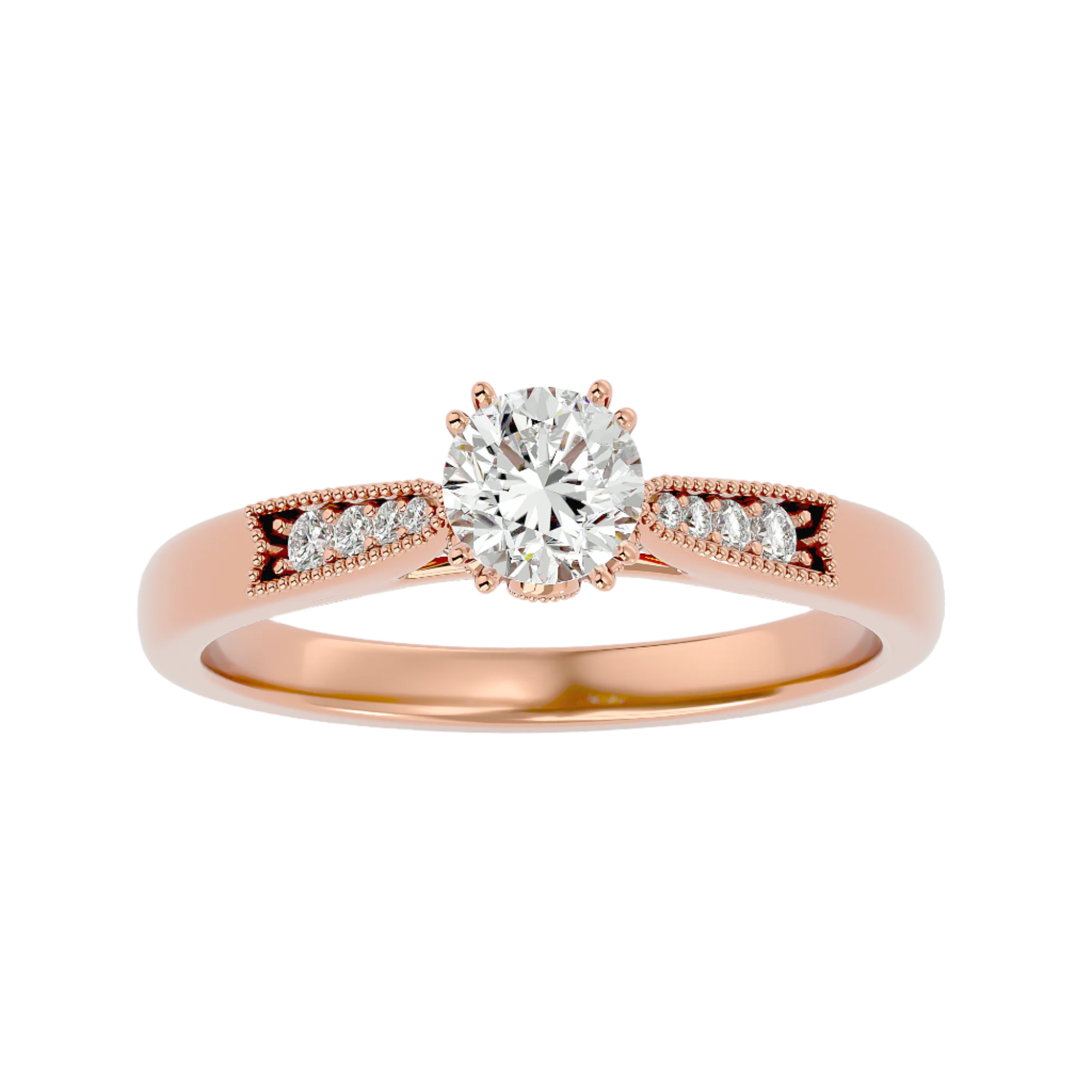 Elliot Diamond Solitaire Ladies Ring