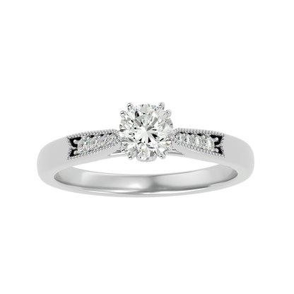 Elliot Diamond Solitaire Ladies Ring