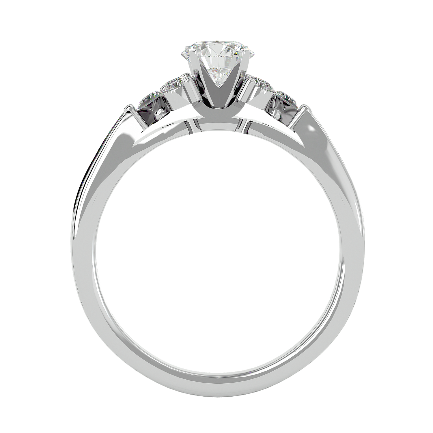 Avery Diamond Solitaire Ladies Ring