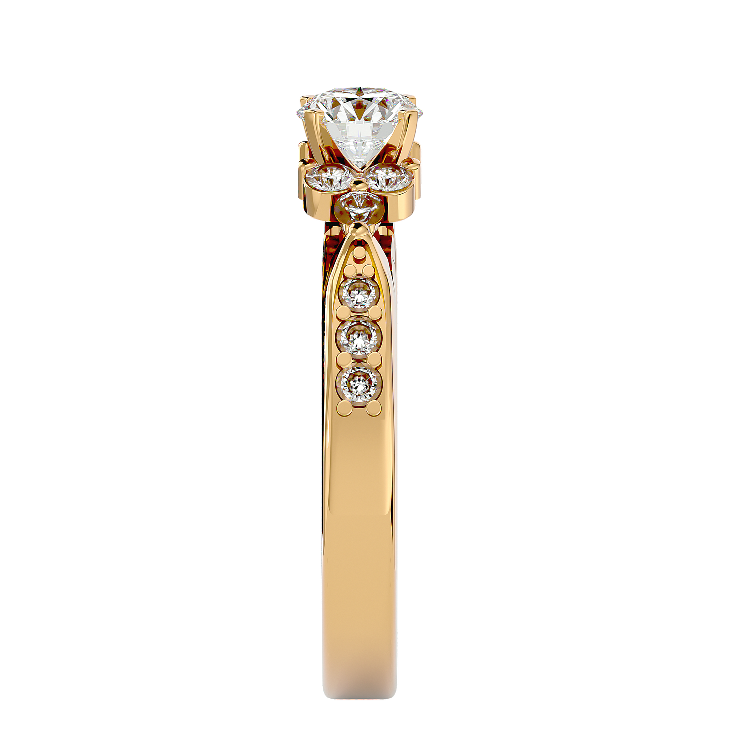 Avery Diamond Solitaire Ladies Ring