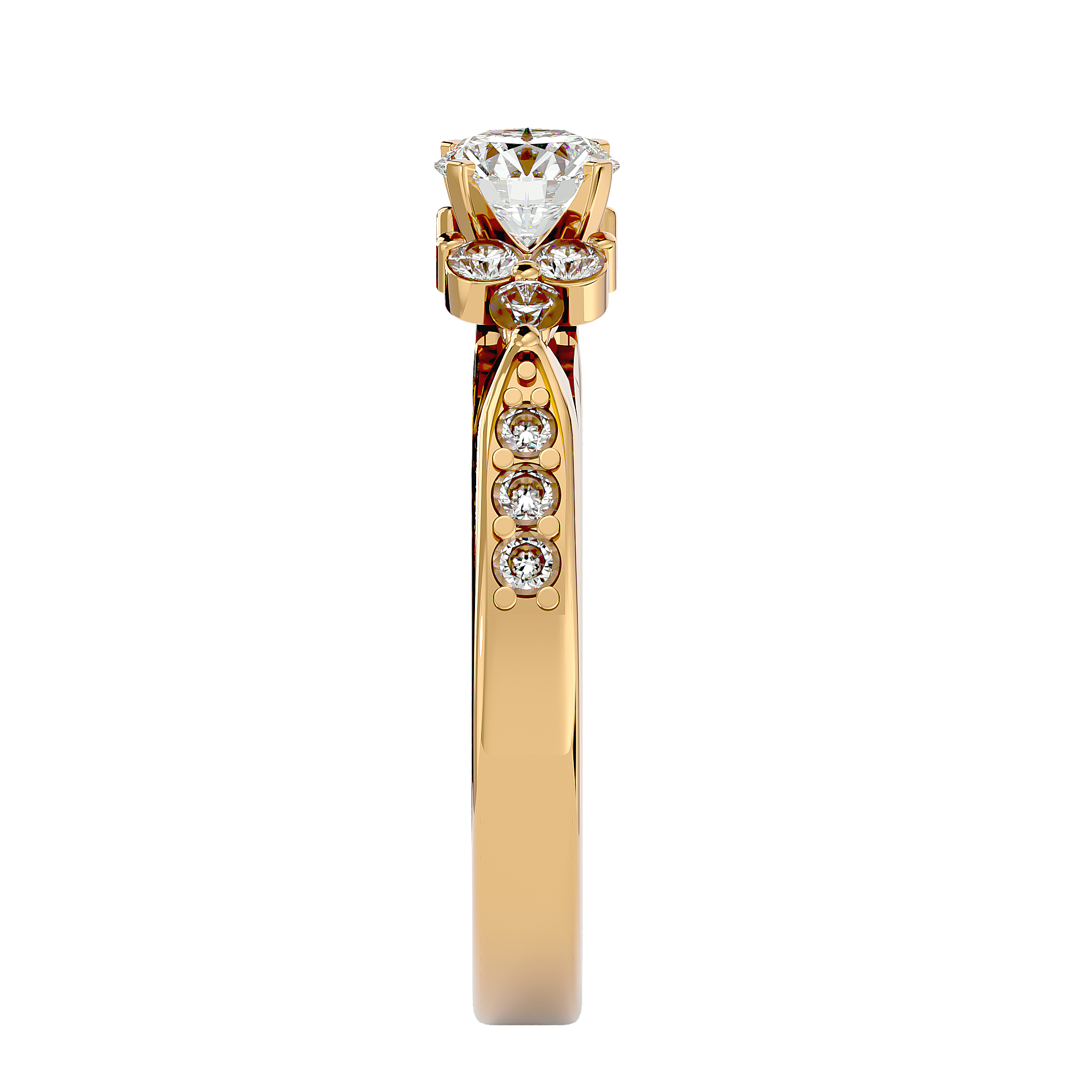 Avery Diamond Solitaire Ladies Ring