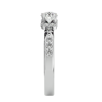 Avery Diamond Solitaire Ladies Ring