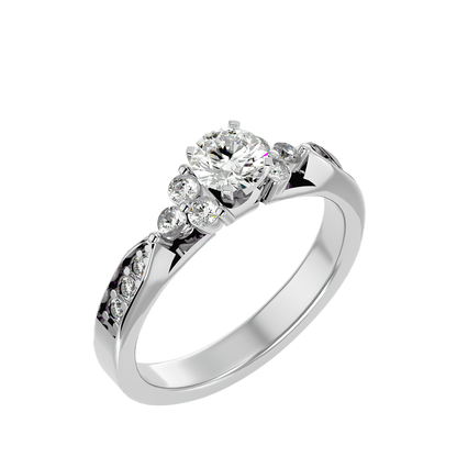 Avery Diamond Solitaire Ladies Ring