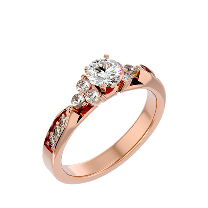 Avery Diamond Solitaire Ladies Ring