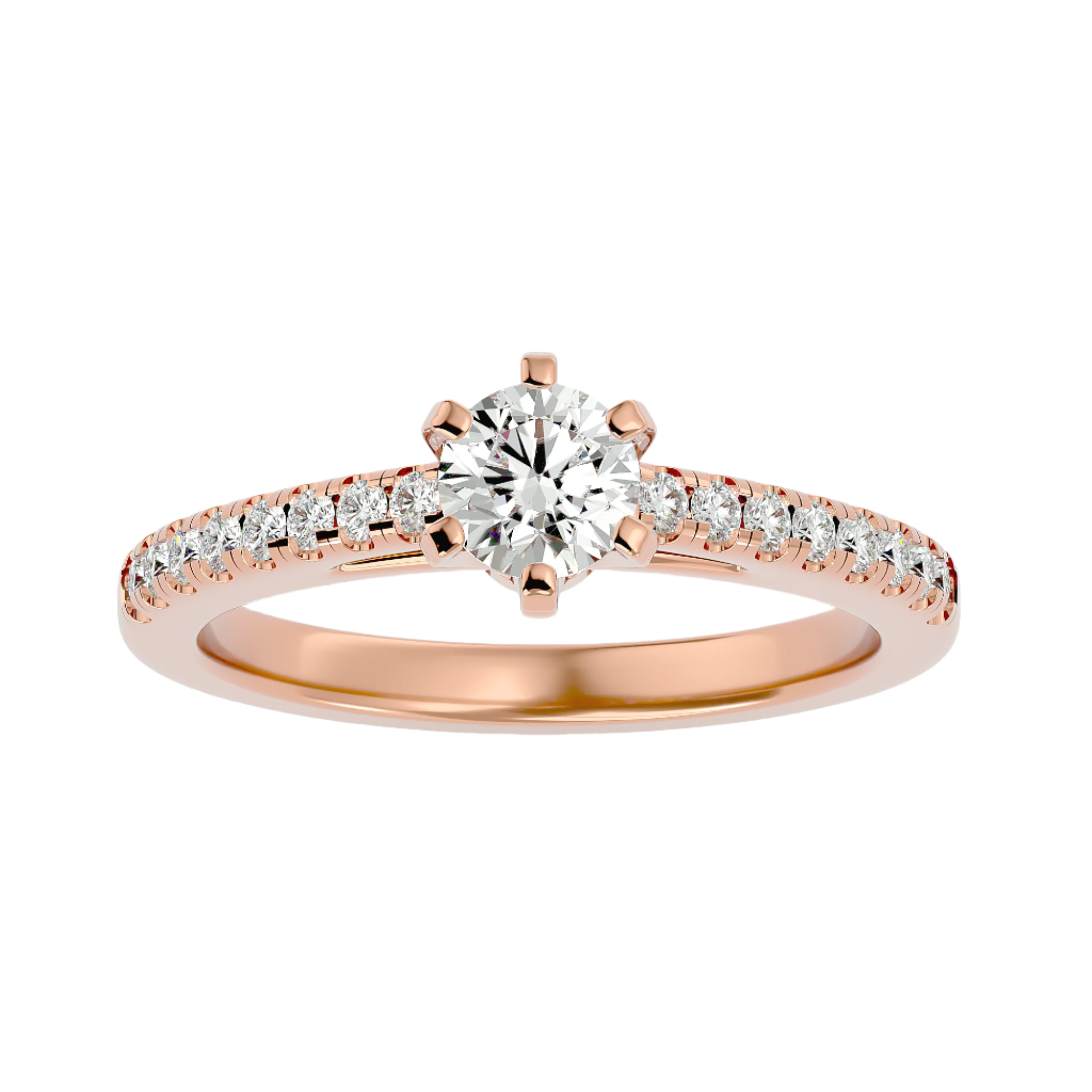 Shay Diamond Solitaire Ladies Ring