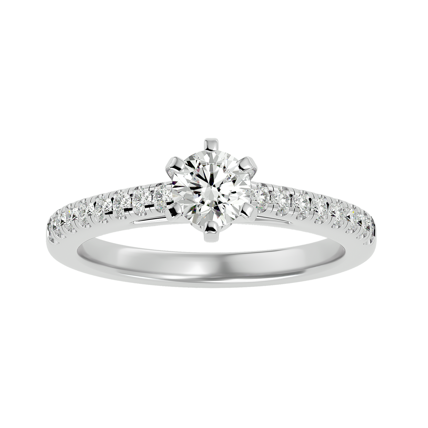 Shay Diamond Solitaire Ladies Ring