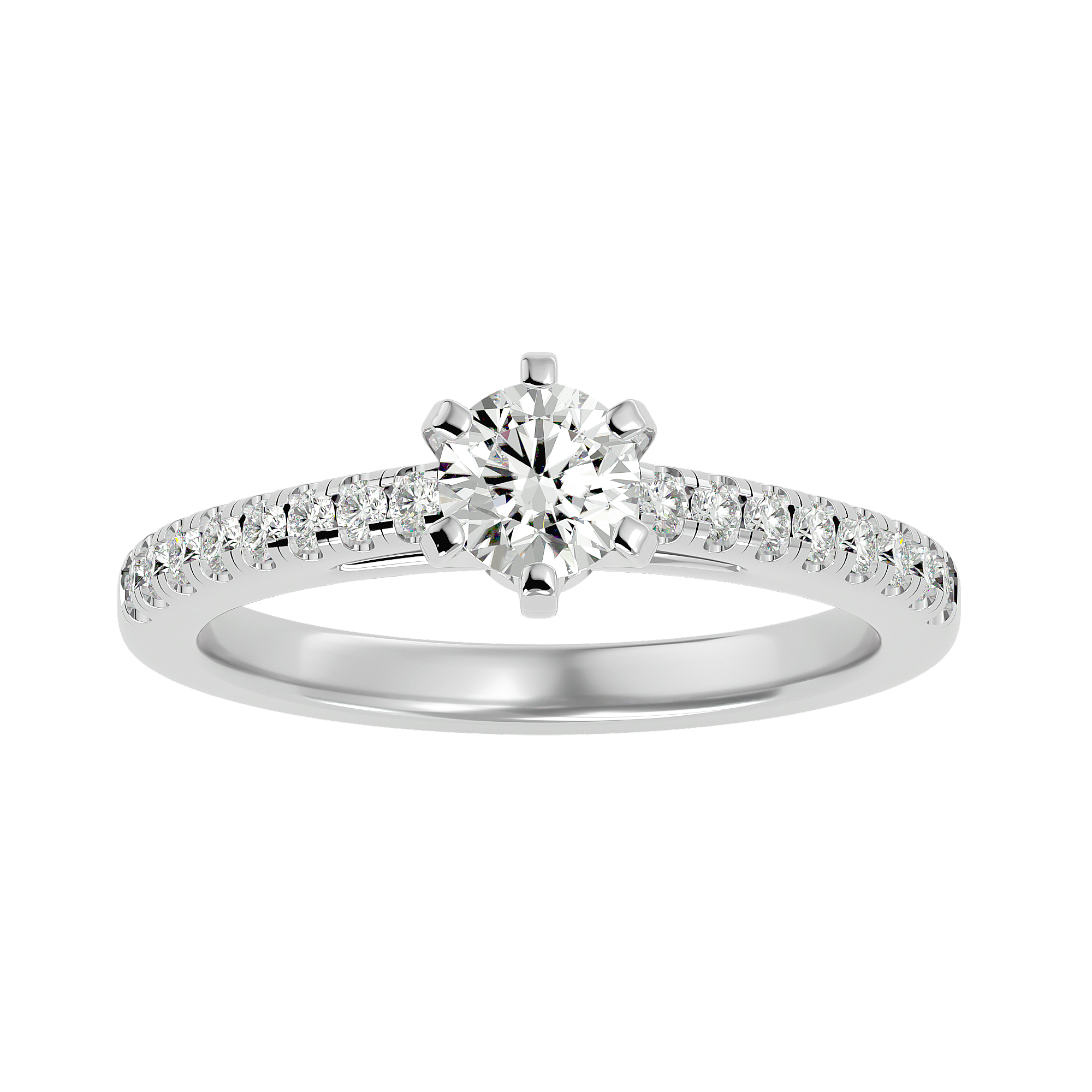 Shay Diamond Solitaire Ladies Ring