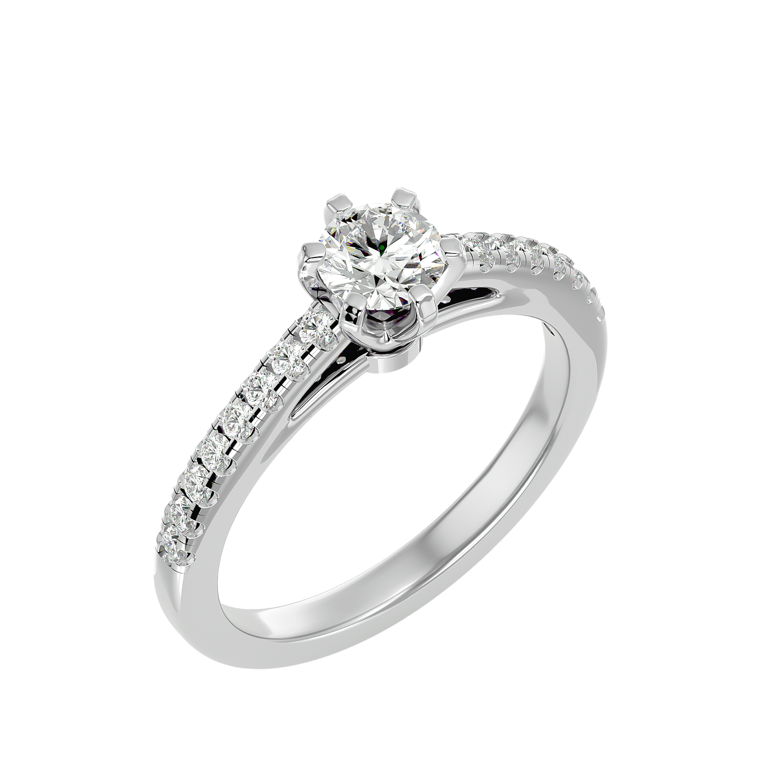 Shay Diamond Solitaire Ladies Ring