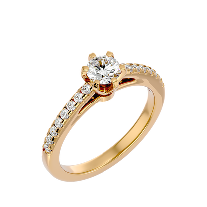 Shay Diamond Solitaire Ladies Ring