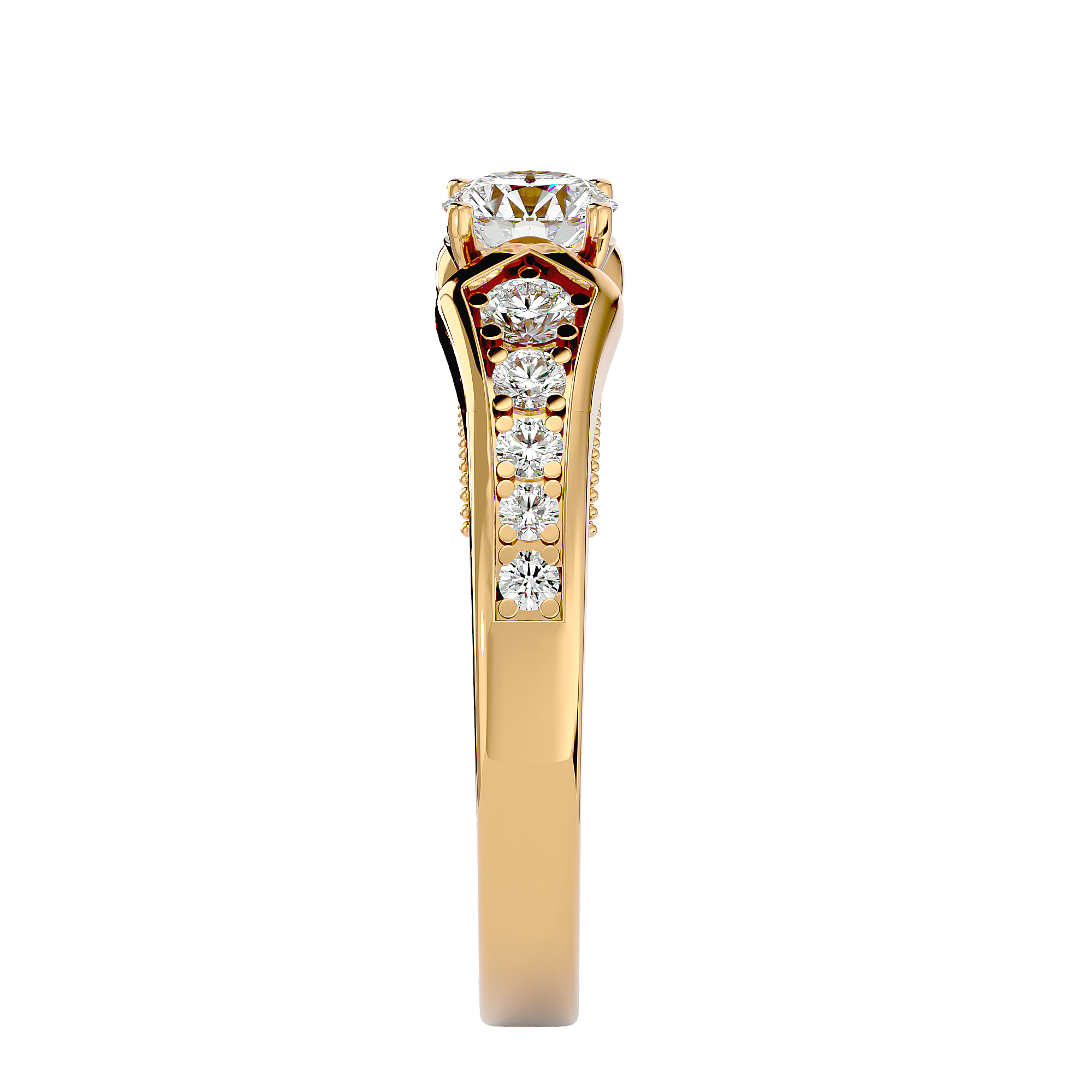 Alannah Diamond Solitaire Ladies Ring