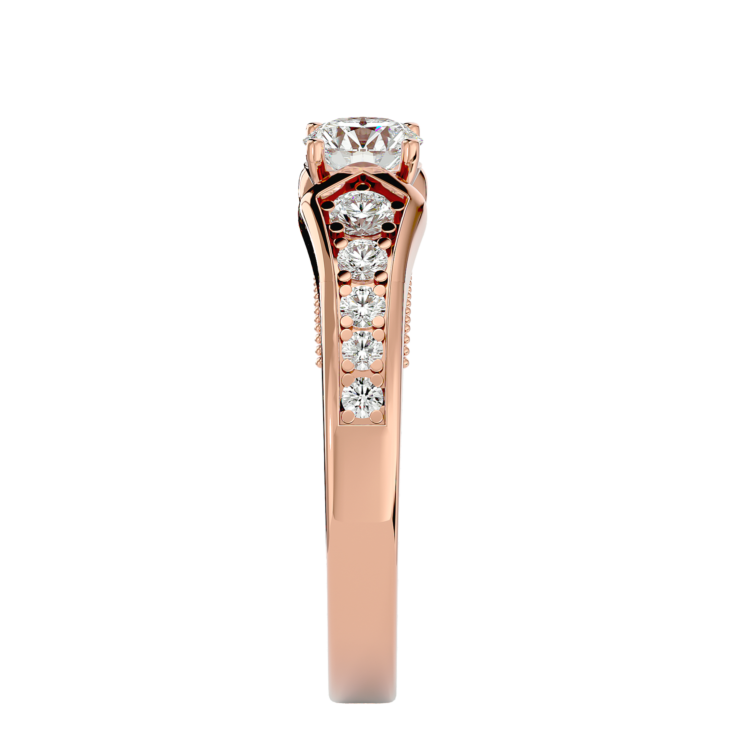 Alannah Diamond Solitaire Ladies Ring