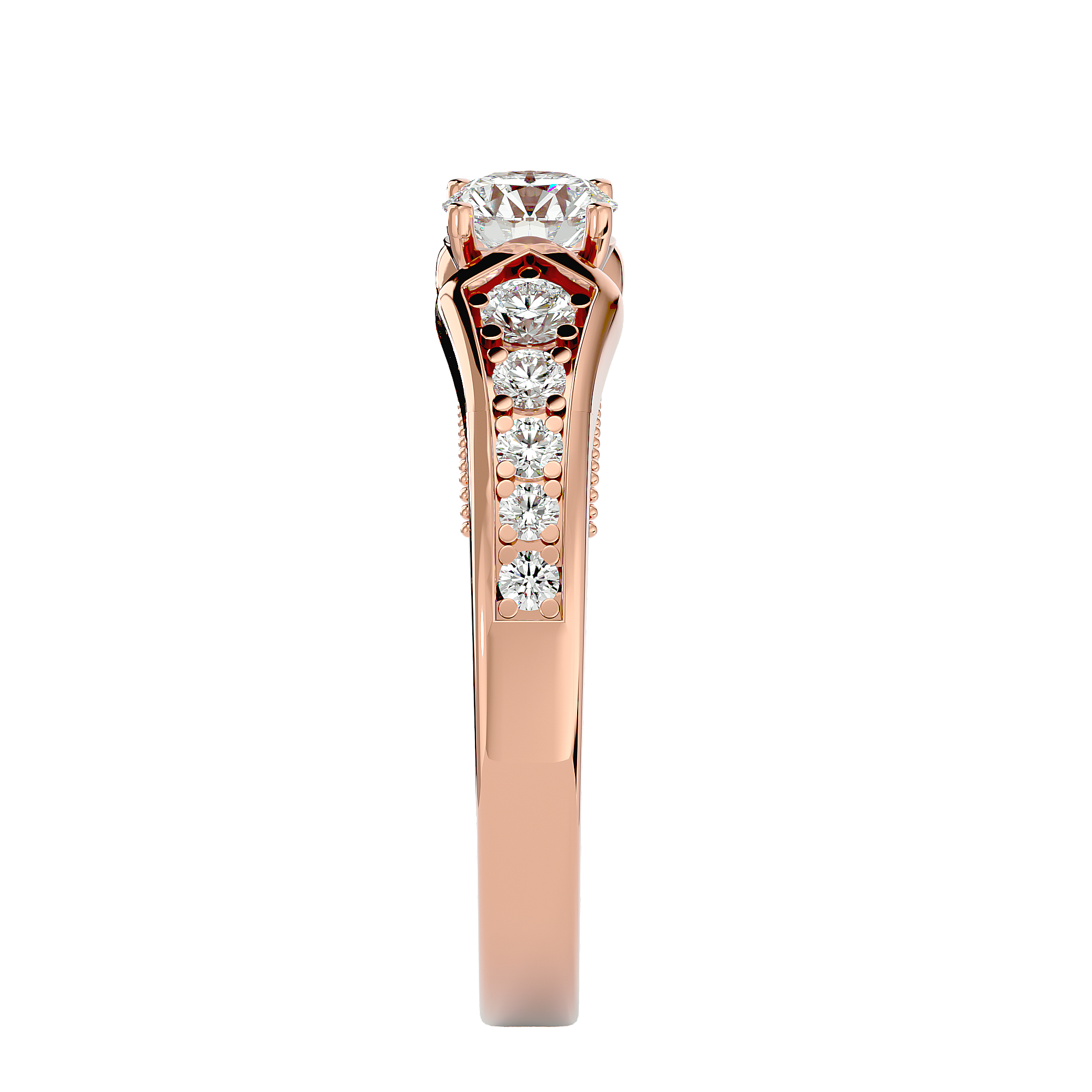 Alannah Diamond Solitaire Ladies Ring