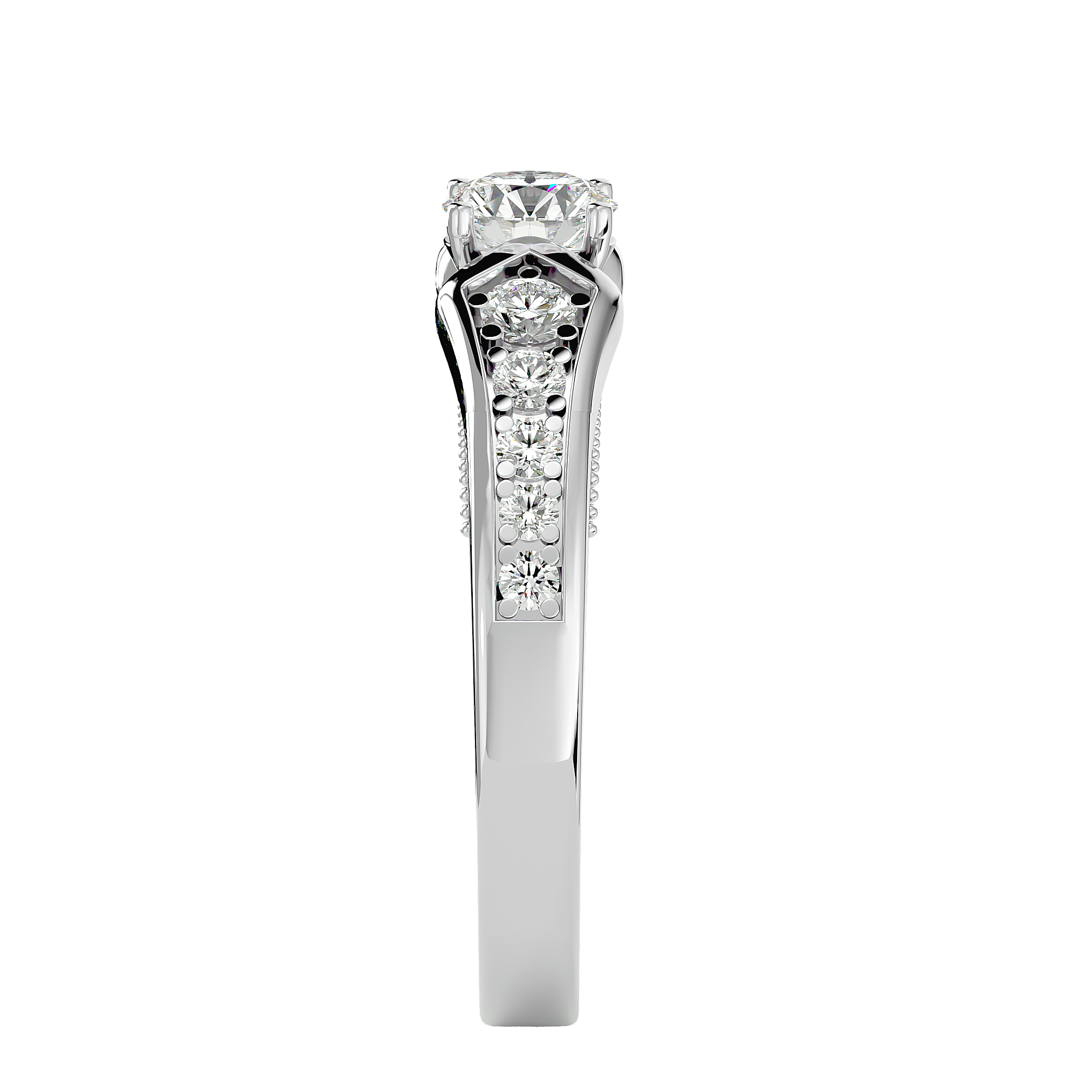 Alannah Diamond Solitaire Ladies Ring