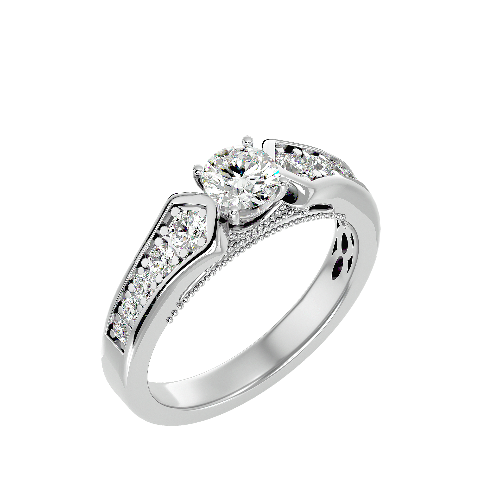 Alannah Diamond Solitaire Ladies Ring