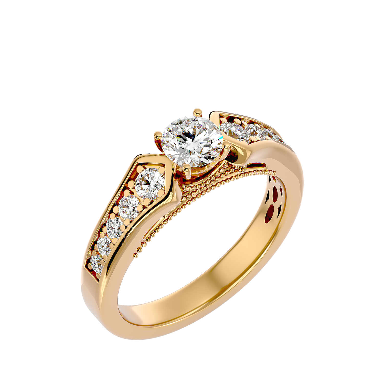 Alannah Diamond Solitaire Ladies Ring