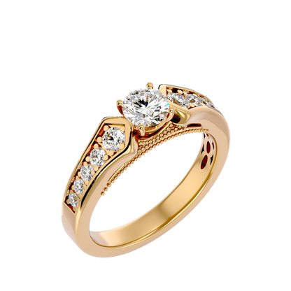 Alannah Diamond Solitaire Ladies Ring